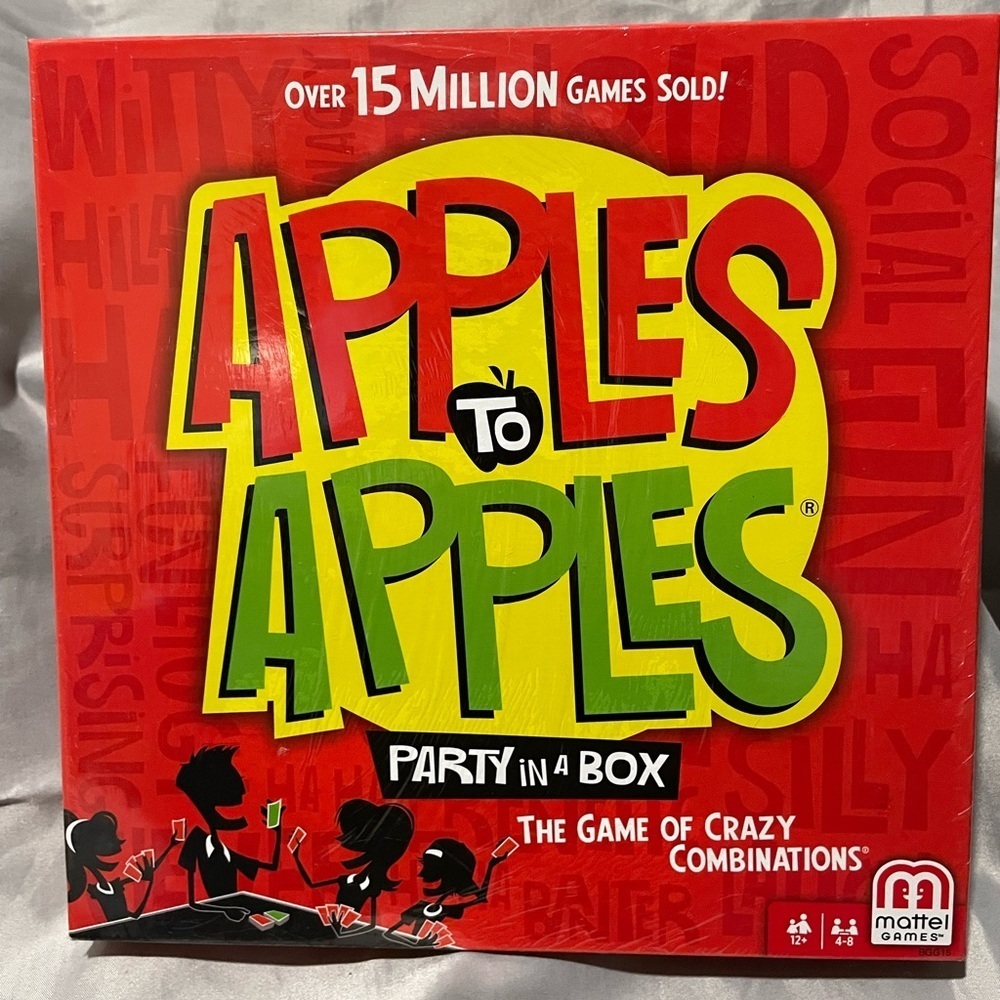 Mattel Apples to Apples Game - Red, Yellow, Green